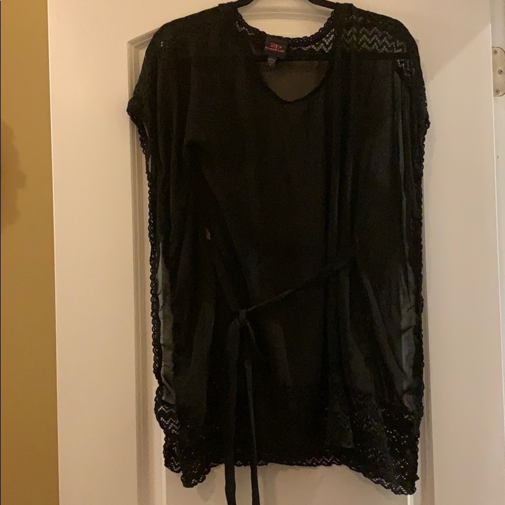 Cover up or wear over in layers